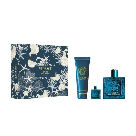 versace eros edp 3 piece gift set men